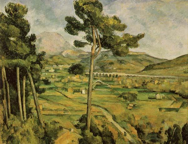 Paul Cezanne La Montagne Sainte-Victoire depuis Bellevue China oil painting art